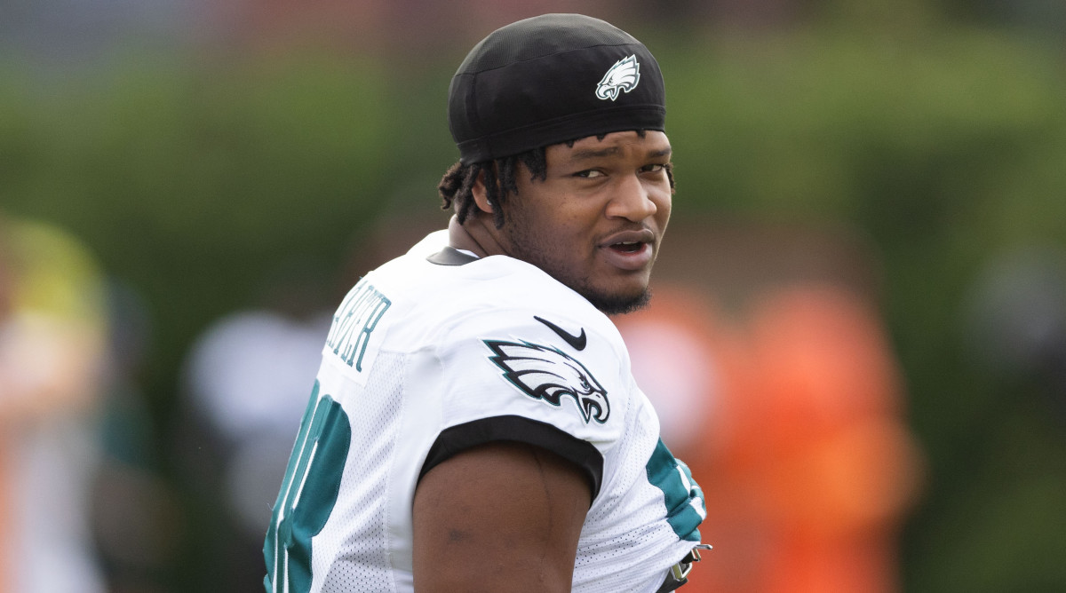 Eagles defensive tackle Jalen Carter